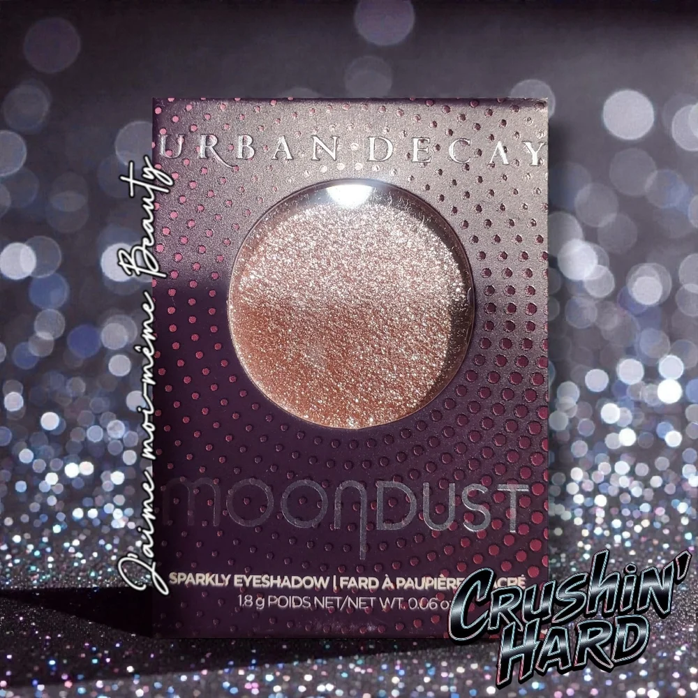 Urban Decay Moondust Eyeshadow Intense Shimmer Sparkle Glitter Baby Pink Silver